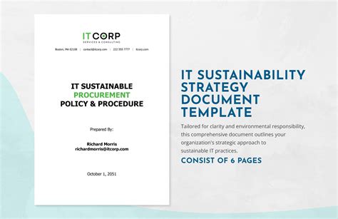 Sustainable Purchasing Policy Template GreenStep Sustainable …