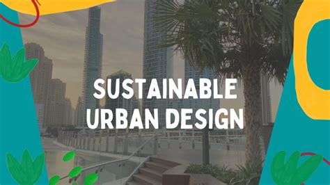 Sustainable Urban Design MArch - staging.leapscholar.com