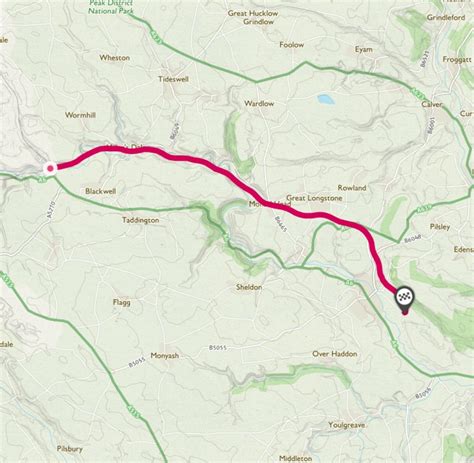 Sustrans: Monsal Trail - OS Maps