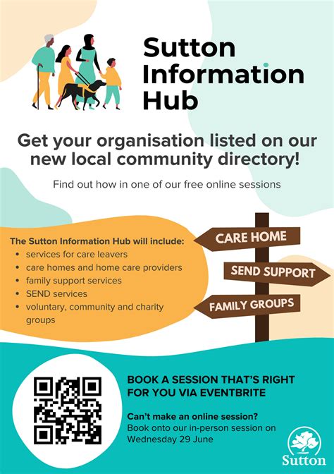 Sutton Information Hub information ‘show and tell and registration …