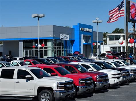 Sutton chevrolet. New Chevrolet Tahoe for Sale at Sutton Chevrolet The demand for upscale and spacious SUVs is rising, and the Chevy Tahoe is a top contender at Sutton Chevrolet . The brand's largest SUV, the Chevy Tahoe, enters its fifth generation with few changes to its trim lineup. 