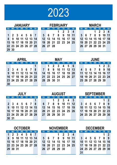 Suu 2023 Calendar