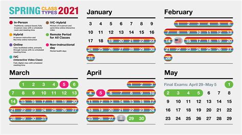 Suu Spring 2022 Calendar
