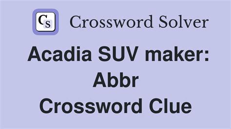 Suv Alternative Crossword Clue