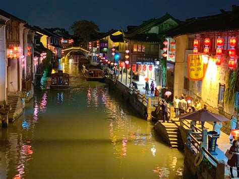 Suzhou Suzhou is a city in Jiangsu province, famed for its beautiful gardens and traditional waterside architecture. A group of gardens form a UNESCO World Heritage Site. The town has many canals; Marco Polo called it the Venice of the E. 