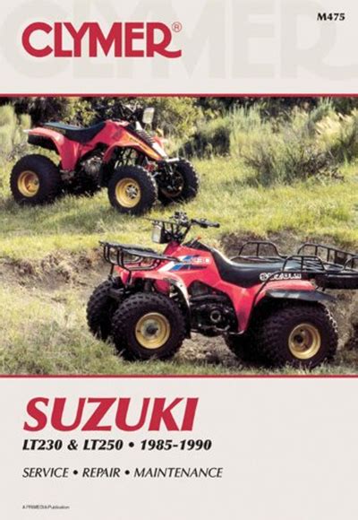 Suzuki 1985 lt250 lt 250 service shop repair manual. - Solutions manual managerial accounting hilton 9th edition.