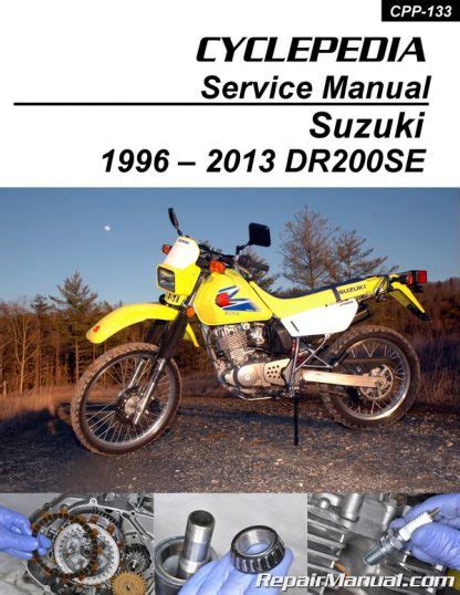 Suzuki 1996 1999 dr200 dr 200 se service shop repair manual. - Vespa et2 50 usa parts manual catalog download 2000 2005.