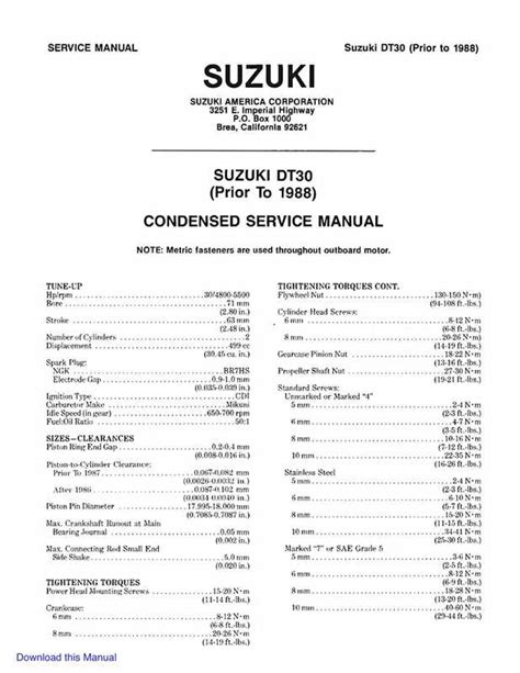 Suzuki 30 hp outboard owners manual. - The jesuit guide to almost everything download.