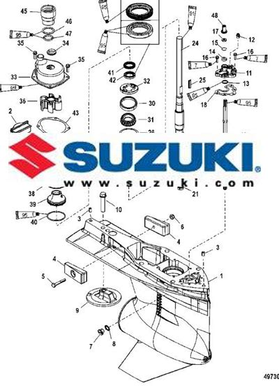 Suzuki Outboard Parts - DT 5 Parts Listings - Browns Point