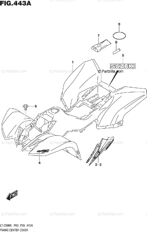 Suzuki QuadSport LT-Z50 OEM Parts Partzilla.com