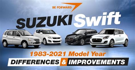 Suzuki Swift Review: 1983-2024 Model Features Improvement and Cha…