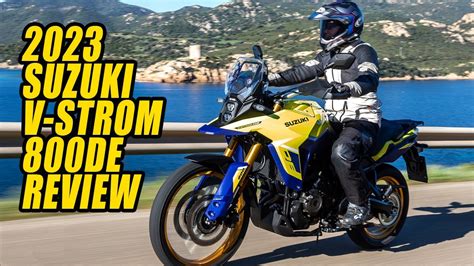 Suzuki V Storm 800DE Review - YouTube