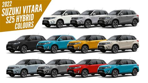 Suzuki Vitara 2024 Colours, Available in 9 Colours in …