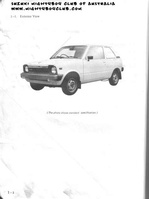 Suzuki alto hatch 800cc 1987 1988 factory service manual. - Lg 42ln5400 ua service manual and repair guide.