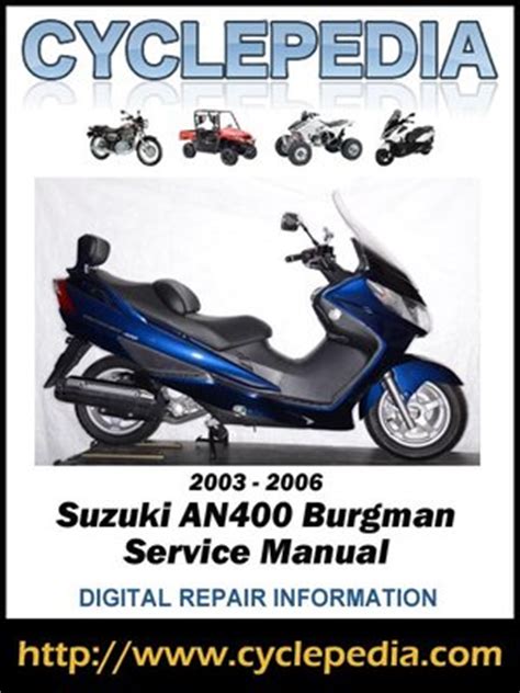 Suzuki an400k7 k8 k9 burgman service manual. - The complete guide to systems thinking learning.