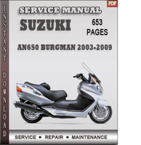 Suzuki an650 burgman 2003 2009 factory service repair manual. - 2003 mercedes benz sl500 service repair manual software.