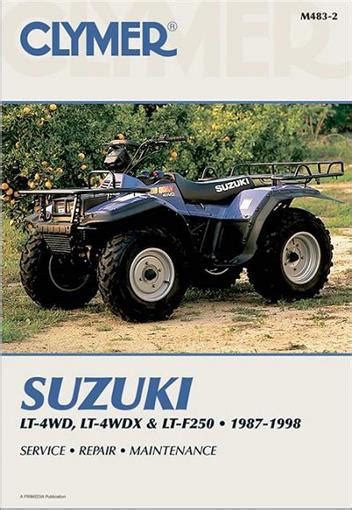 Suzuki atv lt 250 1987 1998 service repair manual download. - The complete handbook of plumbing paperback.