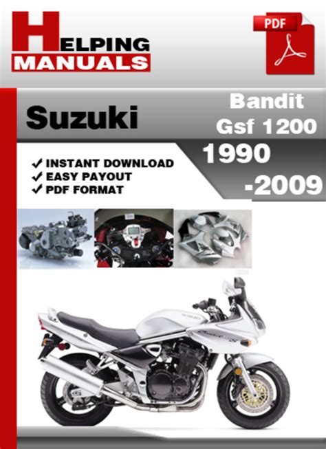 Suzuki bandit 1200s factory service manual. - Yanmar industriedieselmotor 3t84hle 3t84htle service reparatur werkstatthandbuch.