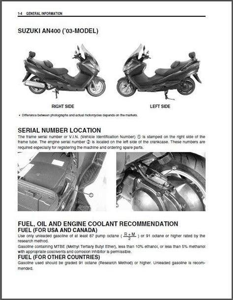 Suzuki burgman 400 an400 manuale di servizio di riparazione bici. - White sewing machine model 1505 user manual.