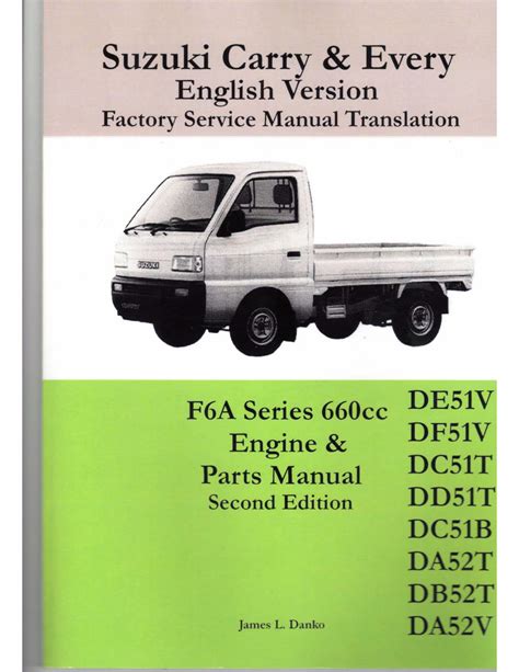 Suzuki carry every van f6a engine workshop service manual. - Kohler k series model k91 4hp engine full service repair manual.
