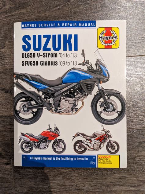 Suzuki dl650 2004 2012 manuale di riparazione completo. - Read service manual on line for 2005 honda reflex nss250.