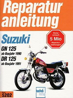 Suzuki dr 125 service handbuch handbuch. - Taglio manuale e manuale di istruzioni.