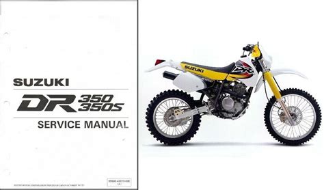 Suzuki dr350 dr350s bike 1990 1999 workshop service manual. - 1999 lexus gs manual de servicio.