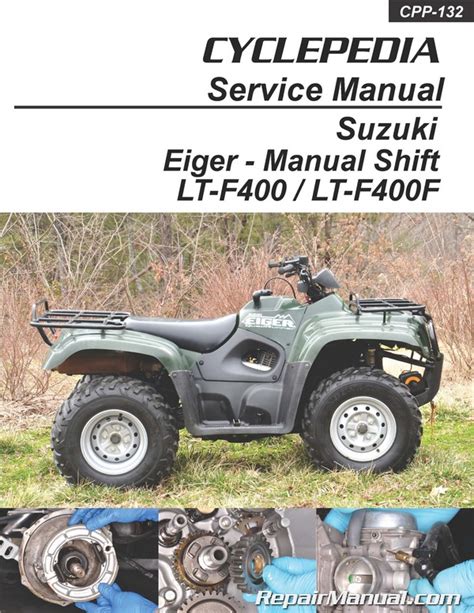 Suzuki eiger 400 service manual repair 2002 2007 lt f400 manual trans. - Saggio su la modification di michel butor..