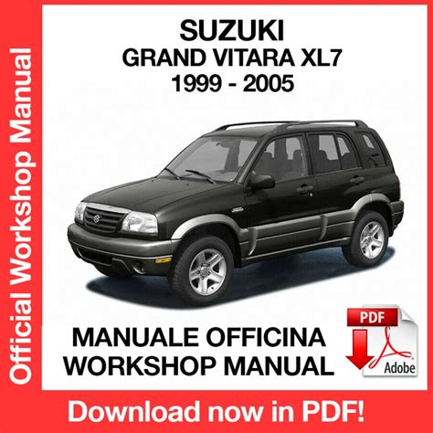 Suzuki escudo vitara workshop manual 1999 2005. - A guide to possibility land fifty one methods for doing.