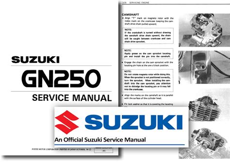 Suzuki gn250 digital workshop repair manual 1983 onwards. - Epson stylus sx435w manual de usuario.