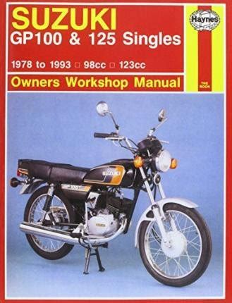 Suzuki gp100 and 125 singles owners workshop manual author chris rogers published on september 1988. - Textbook of polymer science billmeyer e book download.