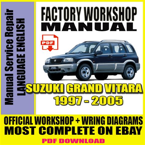 Suzuki grand vitara ddis workshop manual. - Kubota rc48 g20 manuale delle parti elenco illustrato ipl.