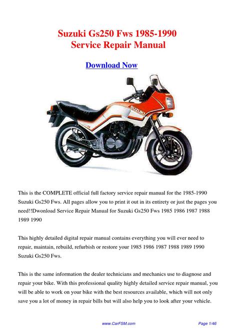 Suzuki gs250 1985 1990 factory service repair manual. - Black decker the complete guide to finishing basements step by.