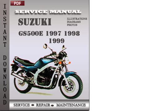Suzuki gs500e 1997 factory service repair manual. - Study guide william blake the tiger.