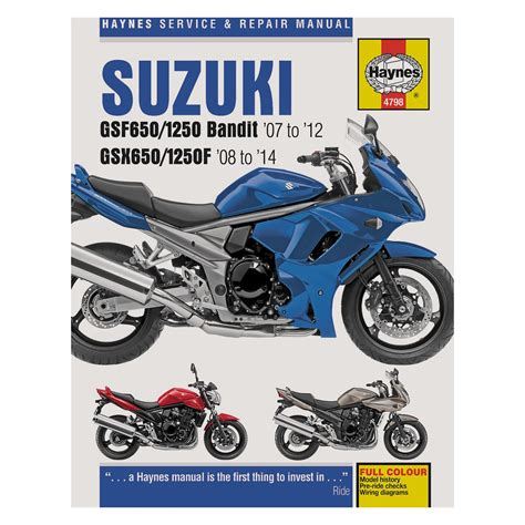 Suzuki gsf 1250 bandit 2007 service motorcycle repair manual. - Guide de survie en foret au quebec.