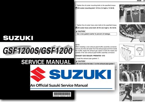Suzuki gsf1200 gsf1200s 2000 2002 workshop service manual. - Autorità e libertà nel divenire della storia..