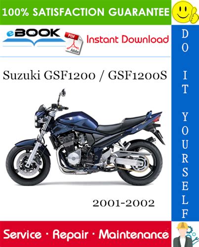 Suzuki gsf1200 gsf1200s 2002 repair service manual. - Manuale del proprietario di webley raider.