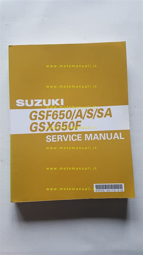 Suzuki gsx 650 f manuale di servizio. - Nissan skyline r34 1998 2002 taller reparación manual descargar.