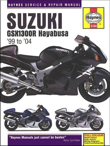 Suzuki gsx1300r hayabusa 1999 2003 bike repair manual. - Manual de inyección de combustible vocho.