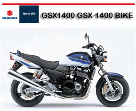 Suzuki gsx1400 gsx 1400 bike workshop service manual. - Ford courier 3l v6 workshop manual.