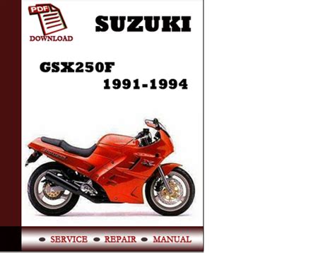 Suzuki gsx250f 1991 1994 workshop service repair manual. - Gespielte welt von aristophanes bis pirandello.