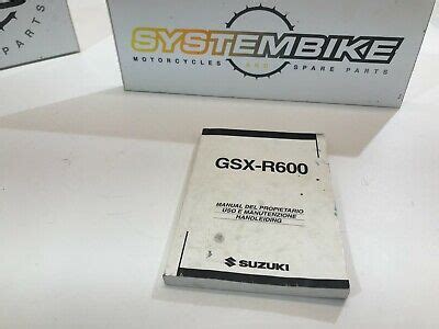Suzuki gsxr 600 k3 manuale di servizio. - The complete guide to single stock futures 1st edition.