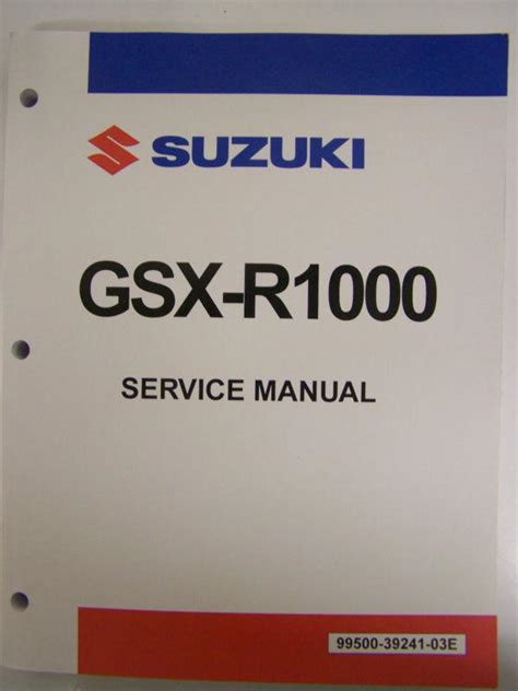 Suzuki gsxr1000 2003 2004 factory service repair manual. - Manual de operación de muller martini.