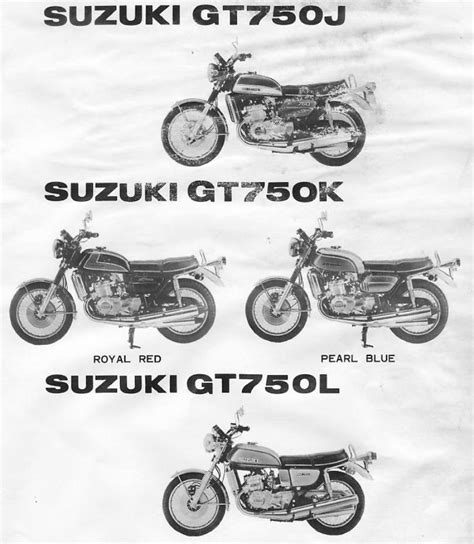 Suzuki gt750 motorcycle parts manual catalog. - Diario del puente a la libertad - maháchohán.
