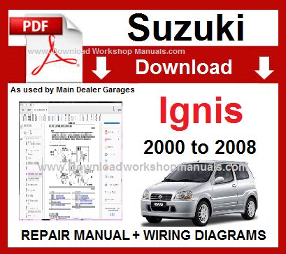 Suzuki ignis 1 3 1 5 mk1 service repair manual. - 120 hp force chrysler outboard manual.
