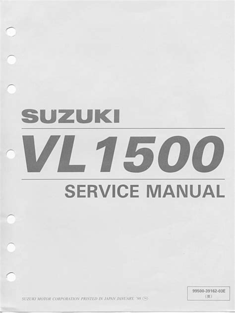 Suzuki intruder 2000 model workshop manual. - Gespenst tanzt das gesetz die verwundeten knie.