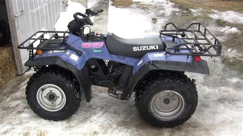 King Quad 300 4x4 Review. This Atv was designed over 30 years ago and still has the ride quality and ground clearance of a modern 4 wheeler! Mud riding, sand.... Suzuki king quad 300 year identification