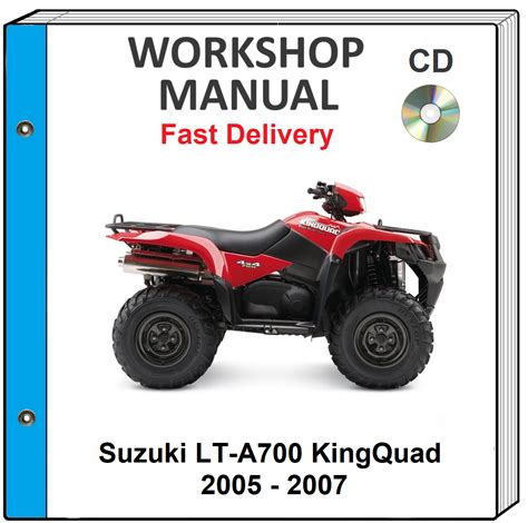 Suzuki king quad lta700 2005 2007 repair service manual. - Vw touran workshop manual free download.
