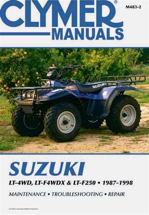 Suzuki king quad ltf4wdx service repair manual. - Kohler command pro model ch980 38hp motor full service reparaturanleitung.