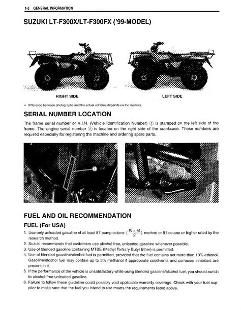Suzuki kingquad 300 4x4 lt f300f atv workshop manual. - Schéma de câblage du moteur hiace 2kd.